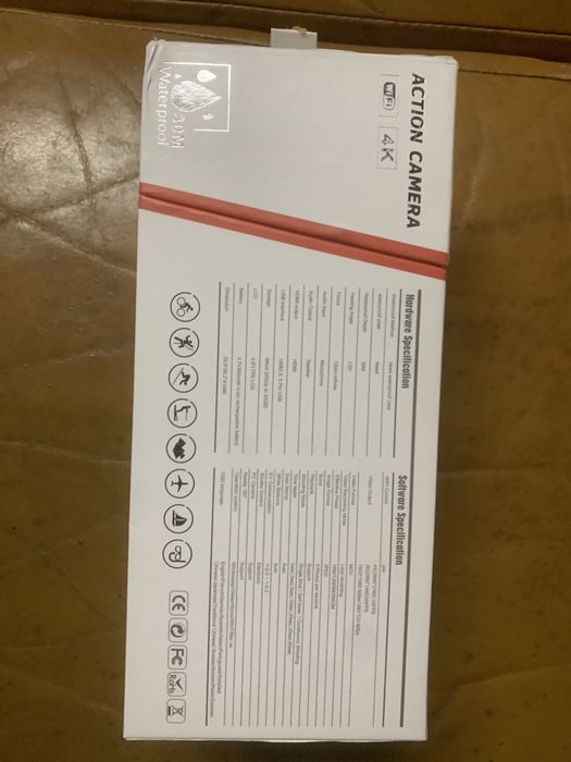 Camara desportiva 4k