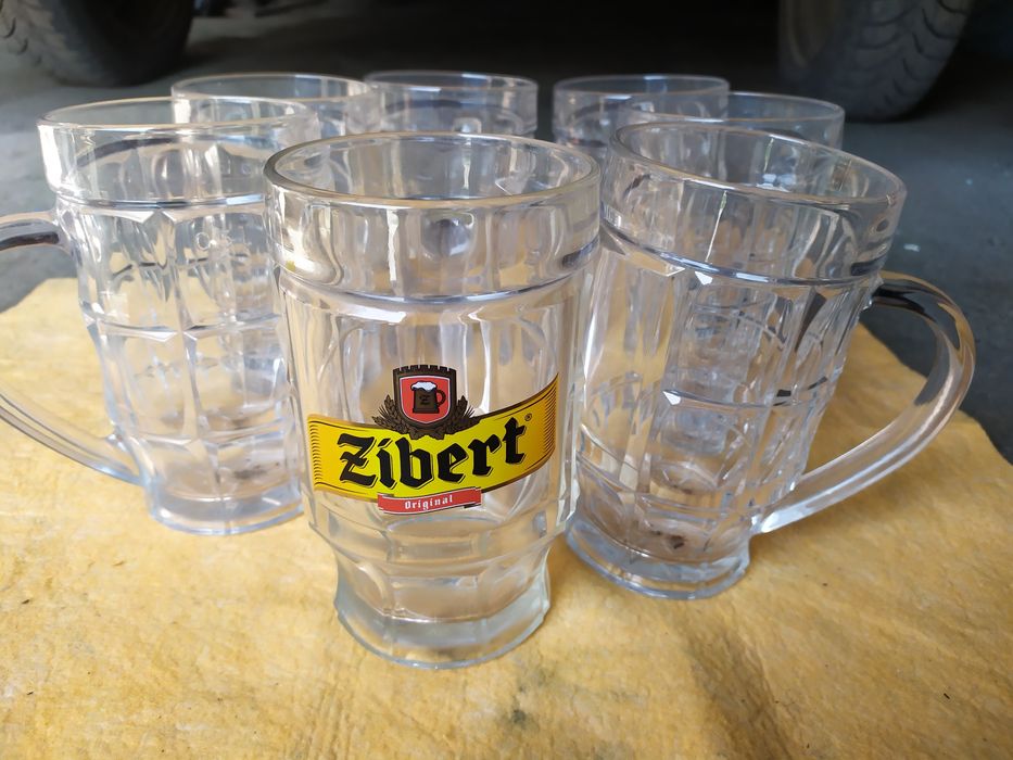 Кружки, пивные бокалы 0,5л. Новые.