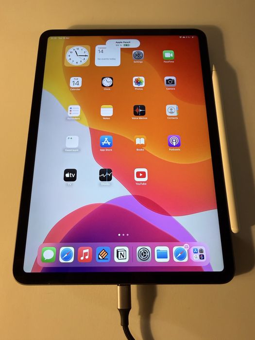iPad Pro 11" (2020) 256GB Space Gray + Apple Pencil 2 — zestaw