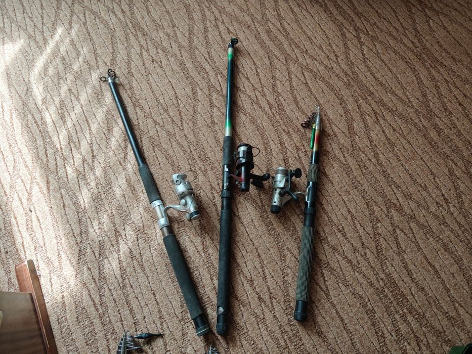 Wędka pokrowiec zestaw