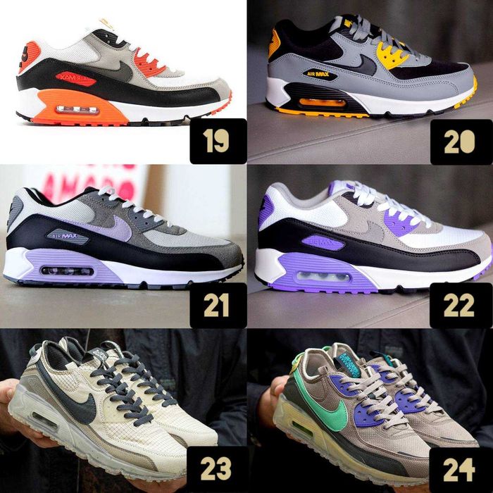 ‼️БЕЗ ПЕРЕДПЛАТИ Кросівки Nike Air Max 90 | Унісекс | Розміри 36 - 45