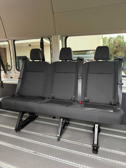 Kanapa 3 miejsca transit mk8 ford jak nowa