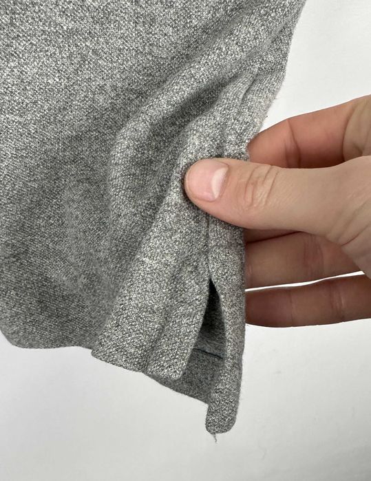 Koszulka POLO RALPH LAUREN szara męska casual r. L