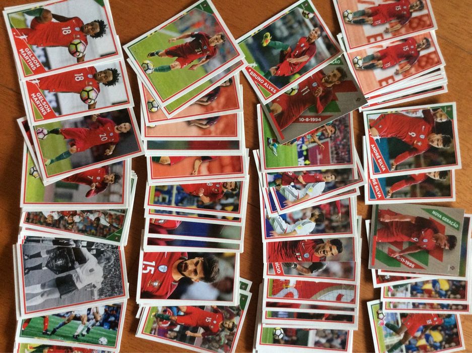 Cromos e autocolantes coleções antigas