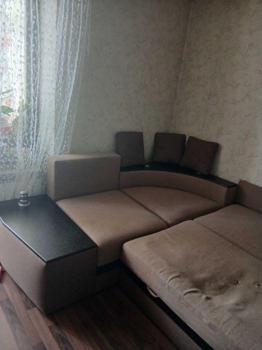 Великий кутовий диван під ремонт чи реставрацію / Куток розкладний б/в