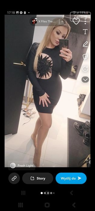 Śliczna sukienka guess, tommy, ralph,zara, h&m, bizuu, la Mania