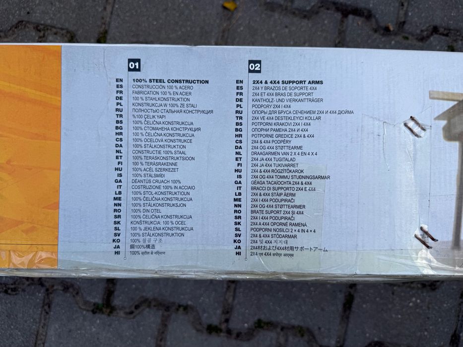 Zestaw 2 kozłów roboczych  C700 ToughBuilt TB-C700-2