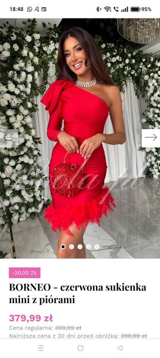 Sukienka wieczorowa jak nowa