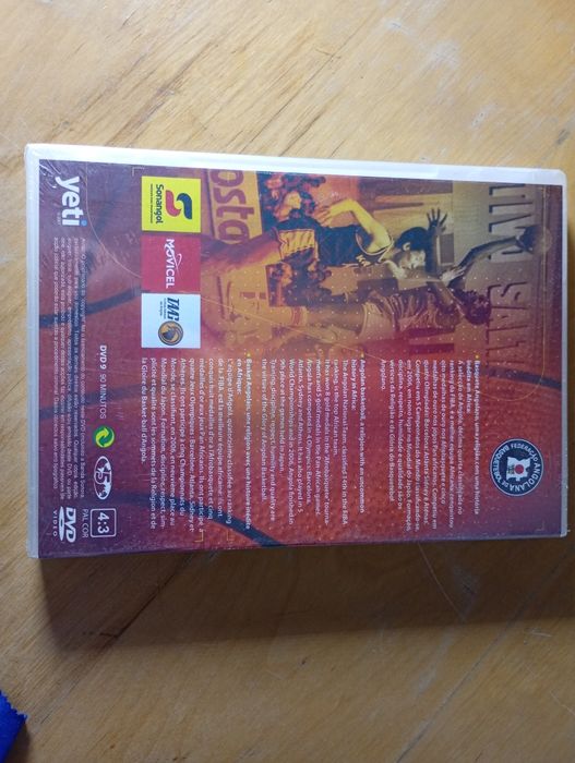 Basquetebol Angola uma religião DVD raro