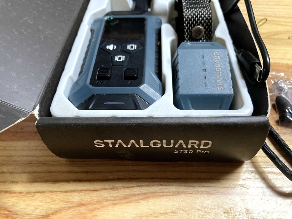 STAALGUARD Coleira de Treino para Cães | Vibraçao e Som | Como nova