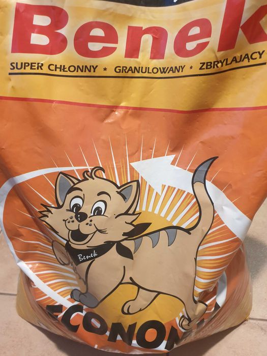 żwirek dla kota Benek