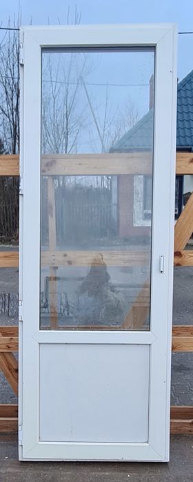 OKNO KacprzaK 78X220 Okna Używane Balkonowe PCV Lider Okna OLX