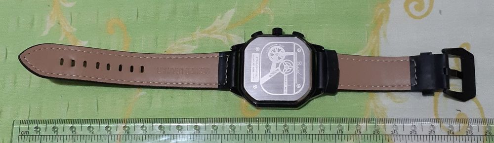 Часы-хронограф Swiss design полностью рабочие