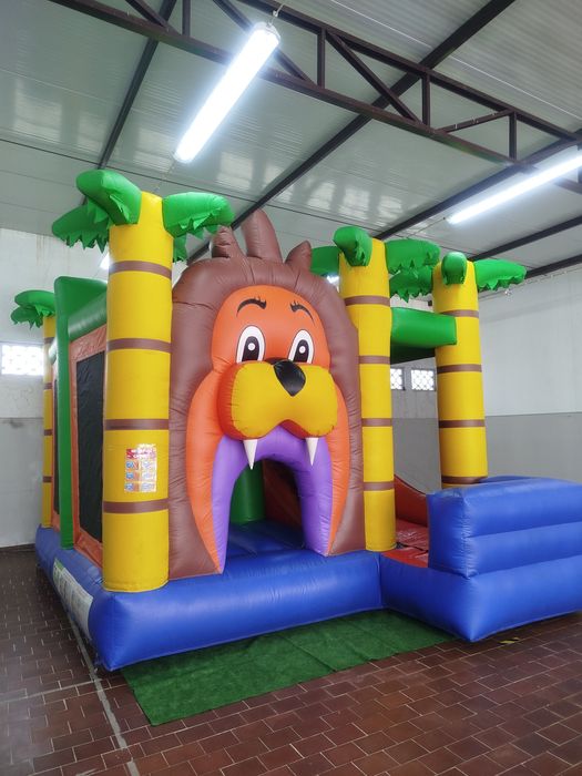 Insuflável em lona profissional e certificado