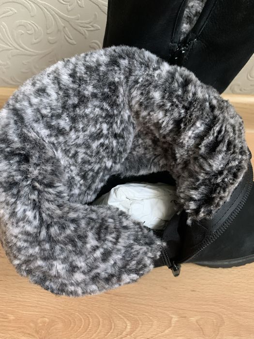 Сапоги зимние Ecco р.37 по стельке 23см