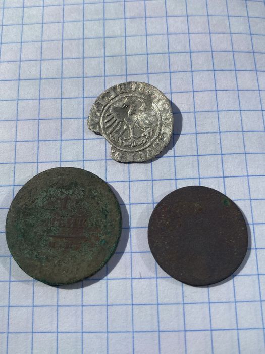 Полугрош 1510 рік. + дві монети.