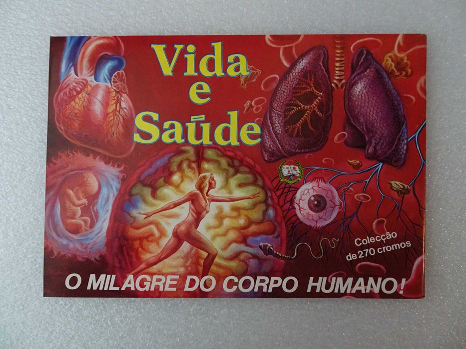 Caderneta de cromos vazia Vida e Saúde --