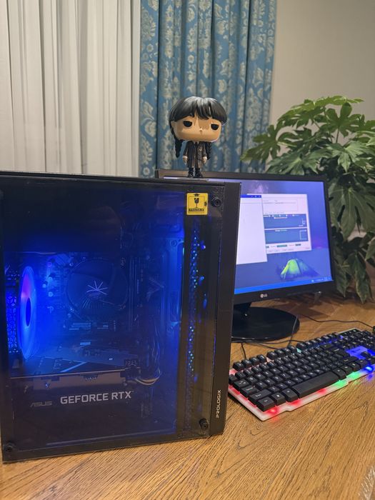 Ігровий ПК/компʼютер rtx 3060 (12 GB) 16 gb ddr4 i5-10400 ssd 256