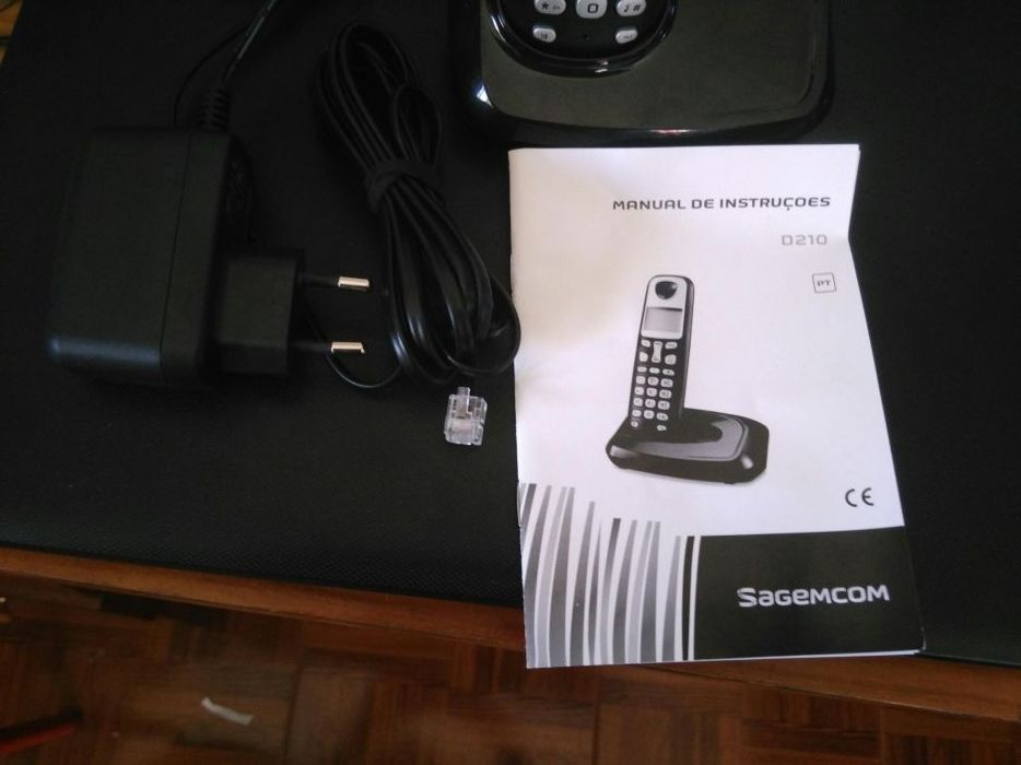 Telefone sem fios MEO novo com cabo adsl64585160953986124