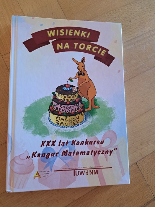 Nowa ksiazka Wisienki na torcie Kangur matematyczny