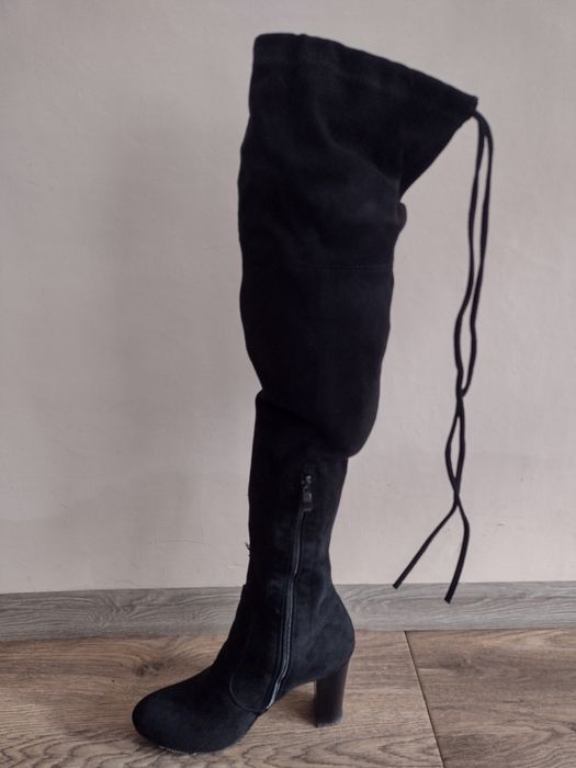 Kozaki damskie muszkieterki