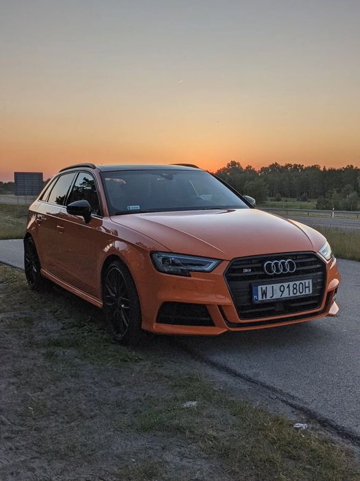 Audi S3 Audi S3 Sportback 2.0 TFSI quattro (2019) – Solar Orange