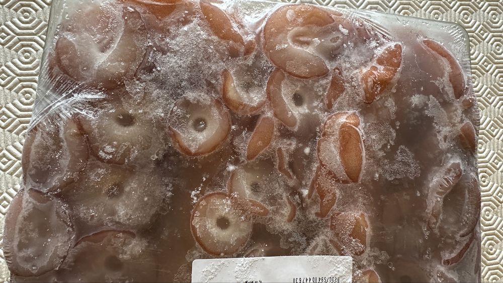 Polvo congelado - embalado