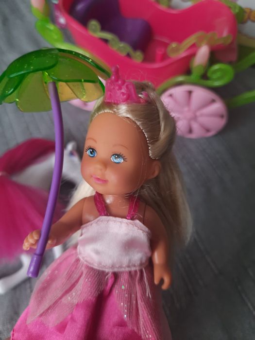 Simba lalka Evi z koniem i karocą