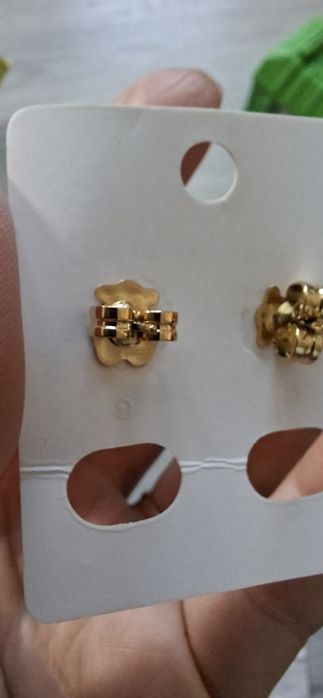 Kolczyki misie czarne małe