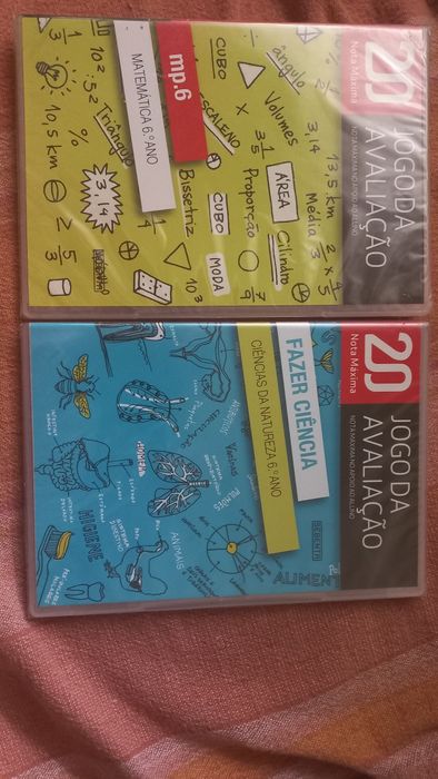 Cd's jogo de Avaliação 6 ano