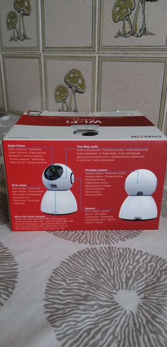 Câmeras vigilância rotativas