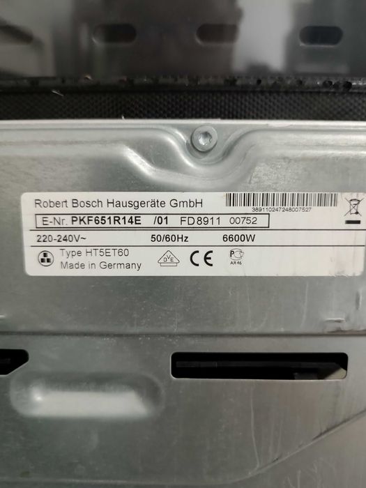 Płyta ceramiczna BOSCH do zabudowy  - Nie Indukcyja