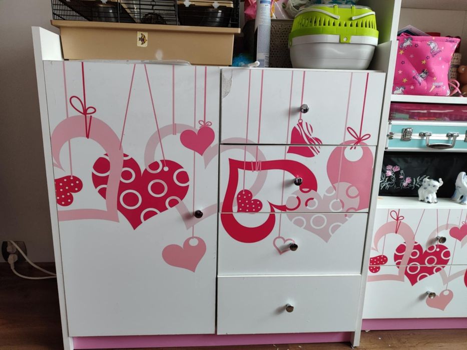 Meble do pokoju dziecka, dziewczynki