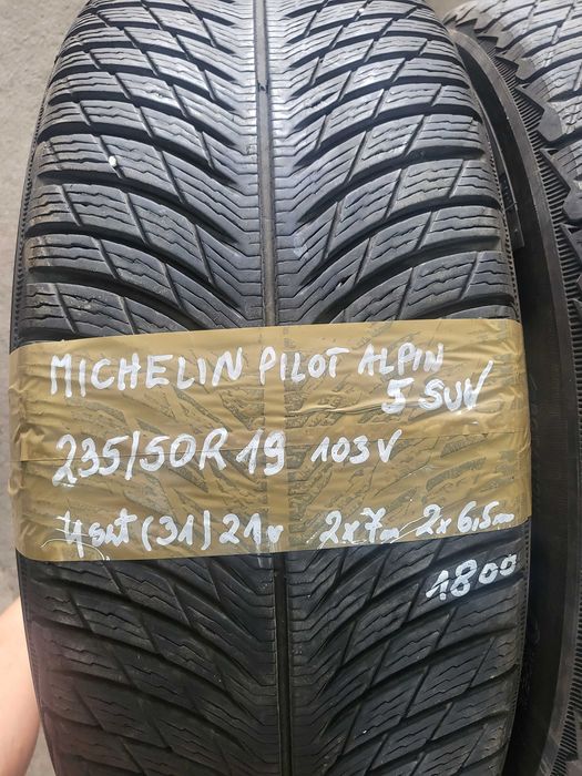 opony 235/50/19 michelin pilot alpin 5 suv