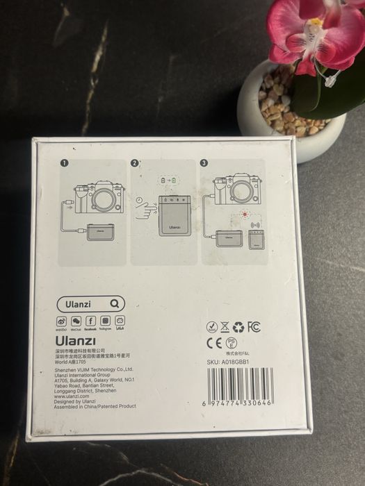 Nowy Mikrofon x2 Ulanzi AM18 PRO