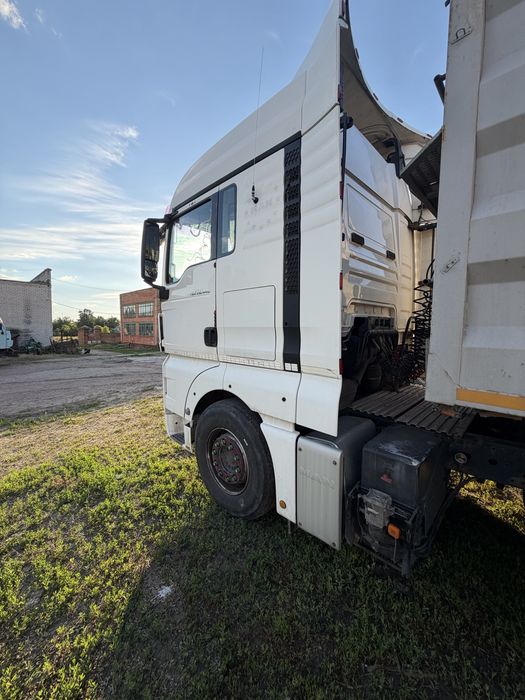 Ман tgx з причепом