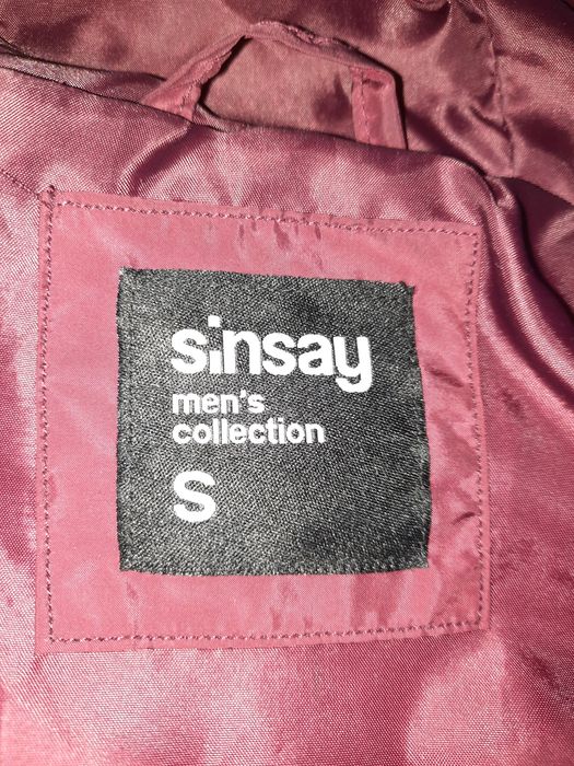 Kurtka Bomberka Sinsay rozmiar S kolor bordo