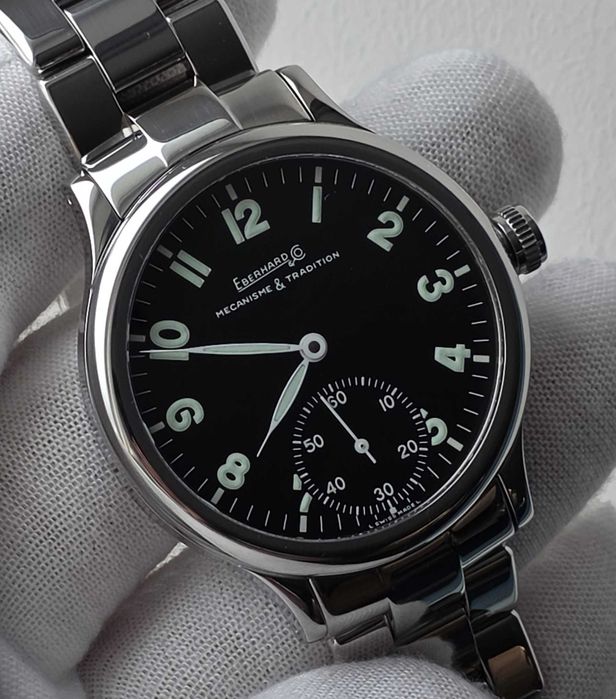 Чоловічий годинник Eberhard & Co 21016 Mechanical Swiss 43mm