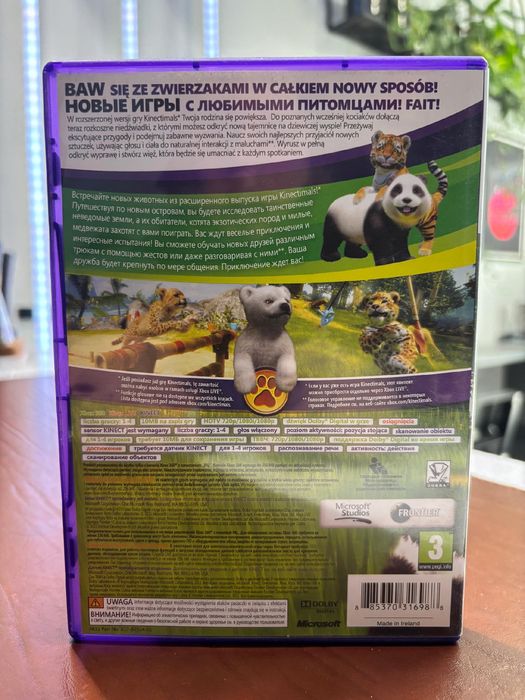 Xbox 360 Kinectimals Po Polsku