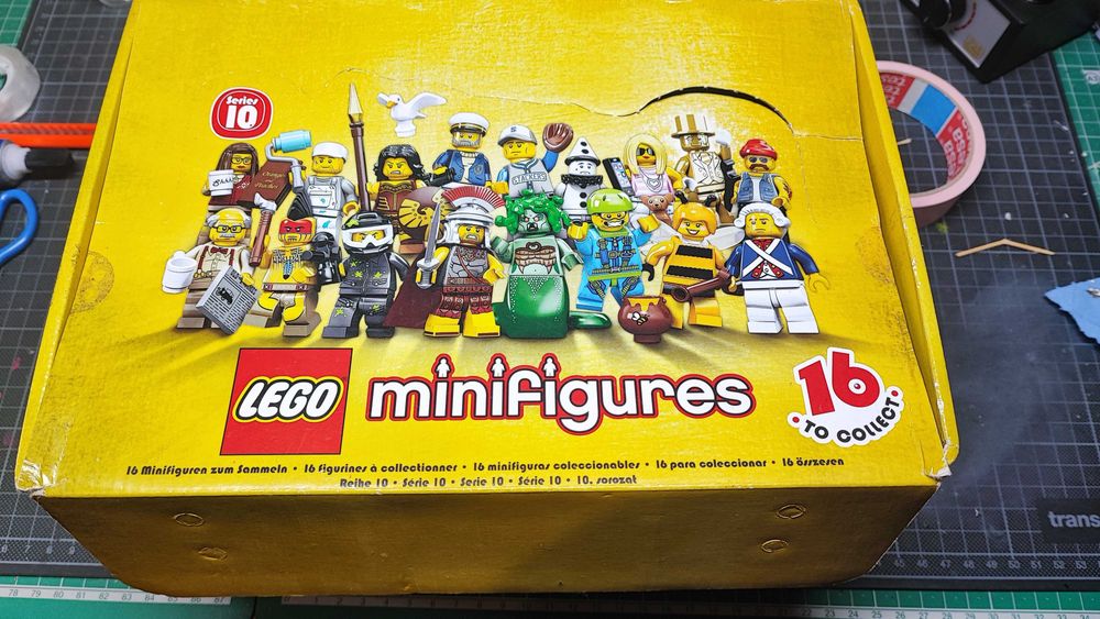 Caixa Lego MiniFiguras Series 16 vazia