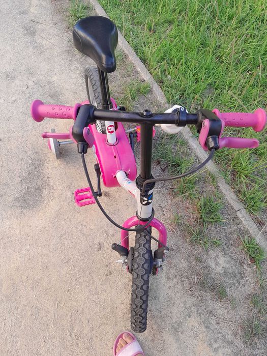 Bicicleta Menina Btwin Rosa
