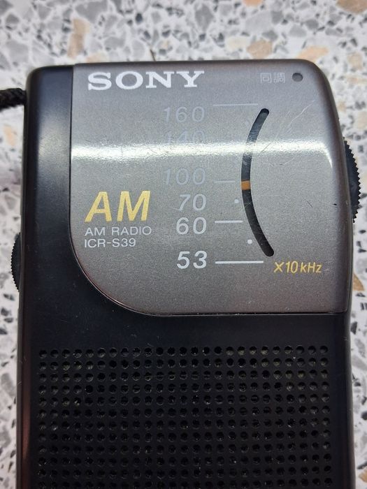 Радіоприймач ам SONY icr-s39