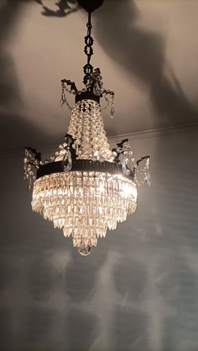 Lustre em cristal