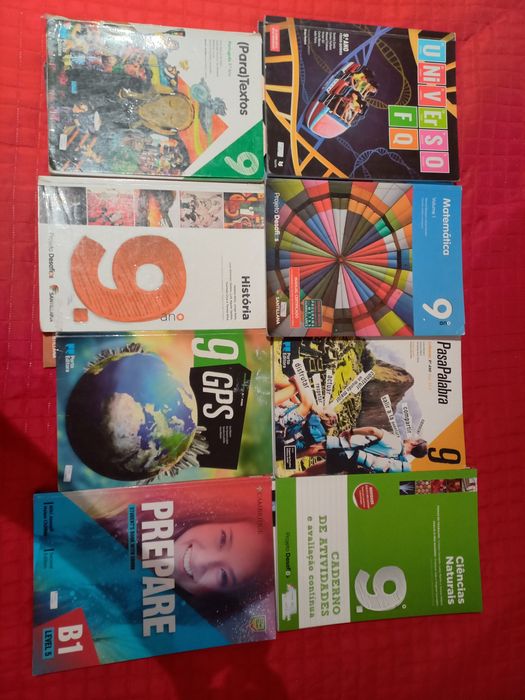 Manuais escolares 9 ano