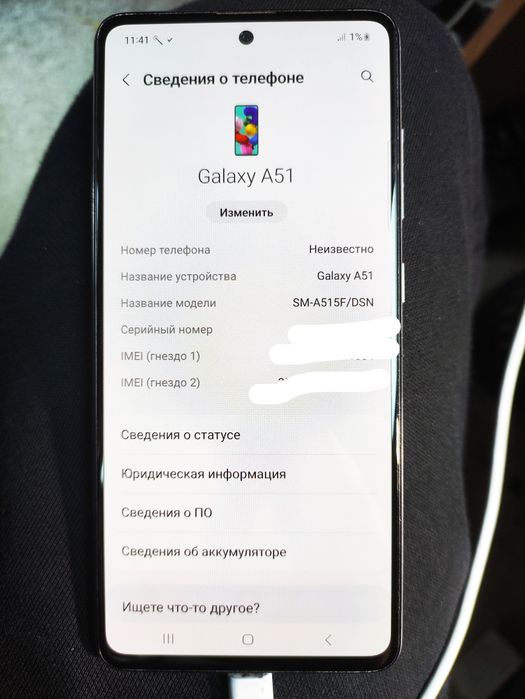 Продам дисплей  Samsung a515 оріг
