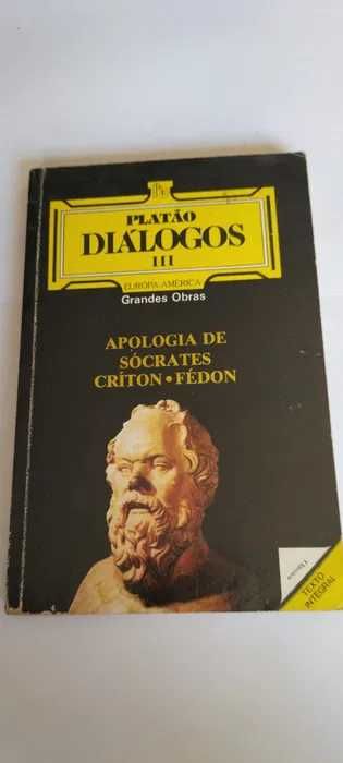 Livros usado - Platão Diálogos III - Apologia de Sócrates, Criton e Fédon