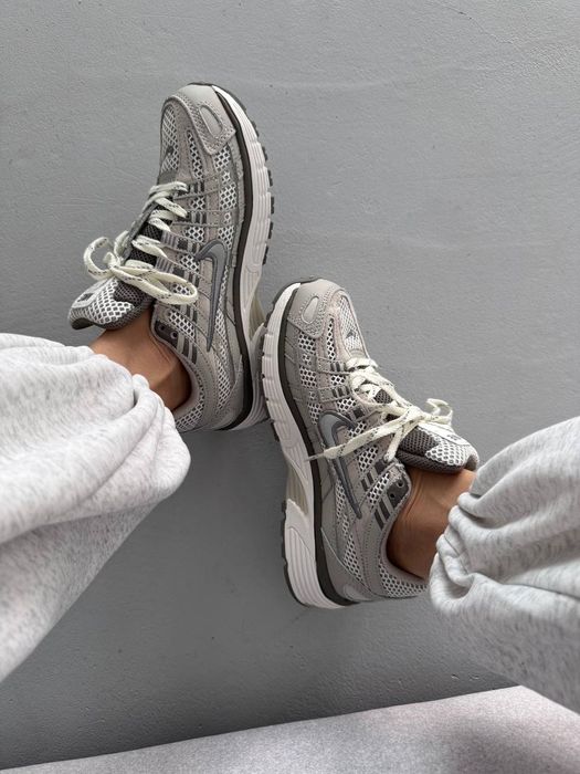 Кросівки Кроссовки NIKE P-6000 Grey White Серый Белый Сірий Білий Кросовки демісезон
