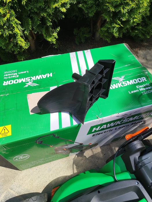 Kosiarka elektryczna Hawksmoor 1600wat, 37cm, 40l