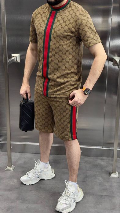 BARBERRY футболка шорты комплект костюм мужской летний louis vuitton