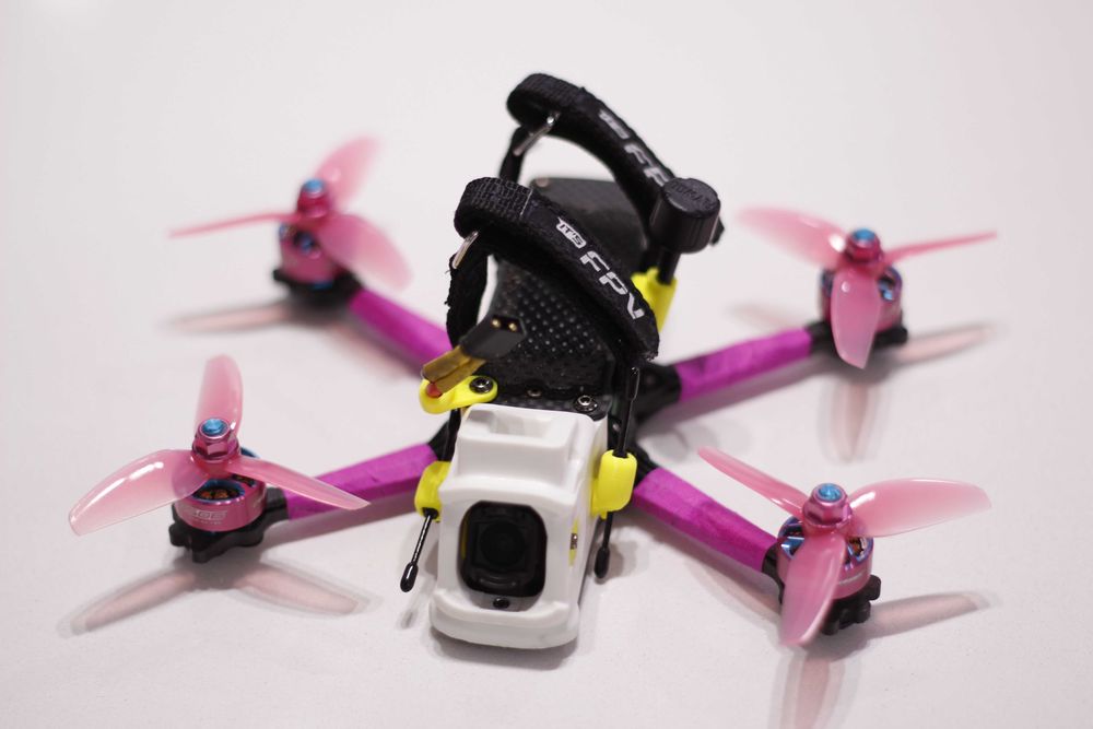 top notch 3.5 inch fpv quad built
